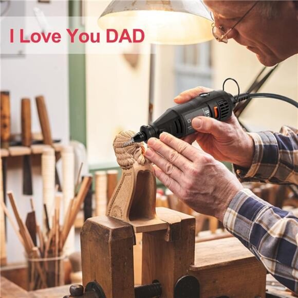 Rotary Tool Kit with MultiPro Keyless Chuck and Flex Shaft -140pcs Accessories - Picture 2 of 6